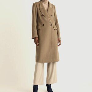 NWOT* Quince Italian Wool Double-Breasted Coat